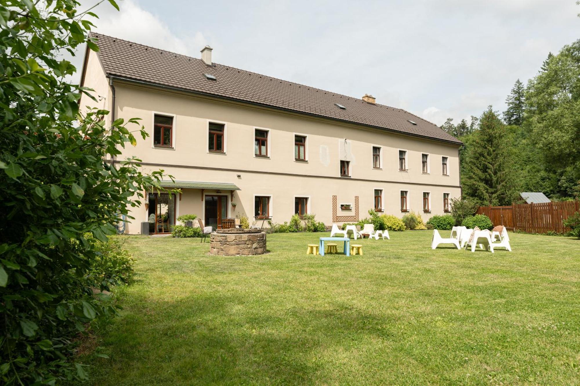 Penzion Stary Pivovar Křtiny 외부 사진